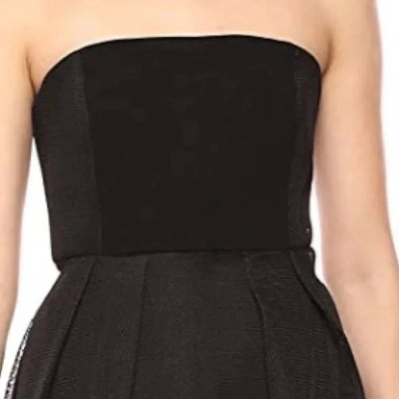 Elliatt | Revolve Elysian black hi-low strapless dress Women’s size XS stretch - Picture 3 of 13